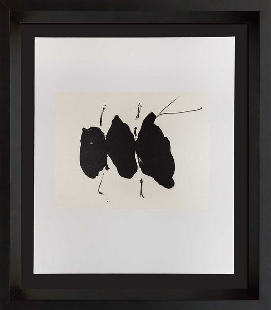 Robert MOTHERWELL Lithograph ORIGINAL Limited Edition Cat. Ref. b387.27 w/Frame