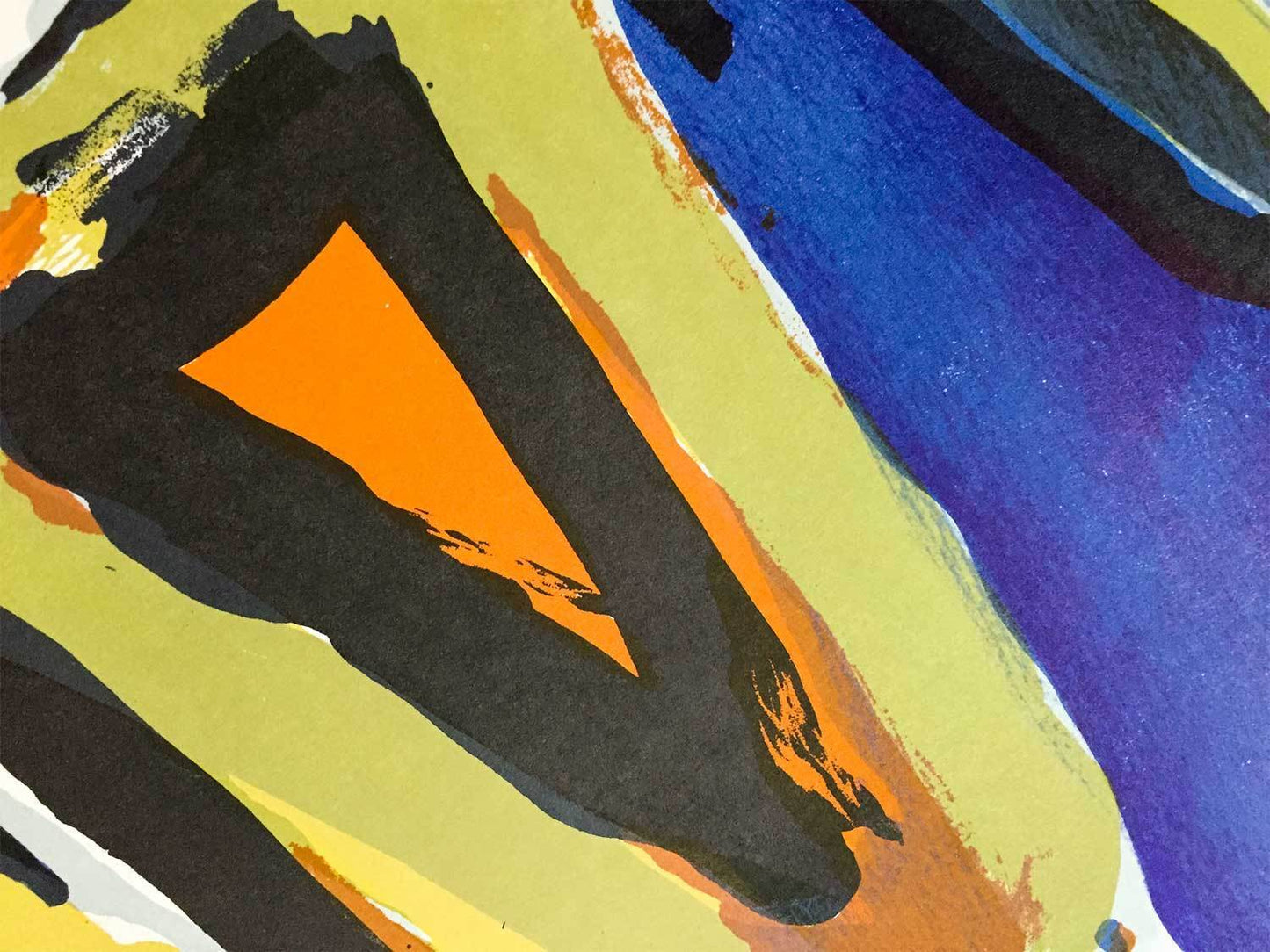 Bram Van Velde Original Lithograph, 1975