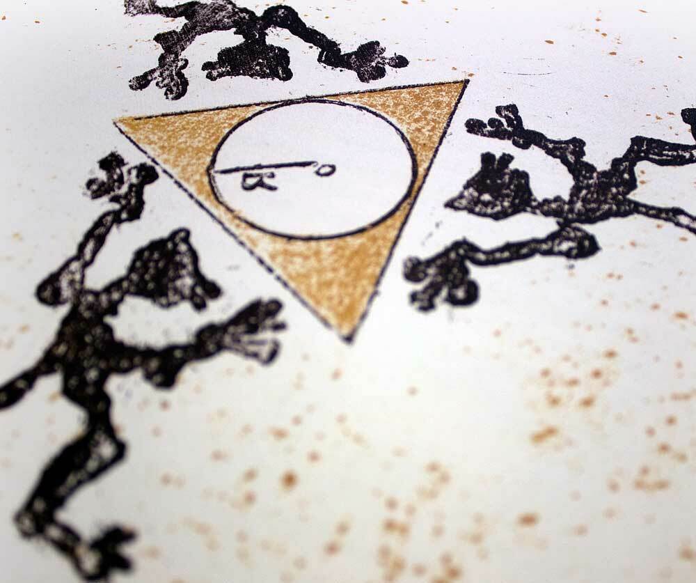 Max ERNST Lithograph ORIGINAL Limited Ed. on Arches w/Archival Frame