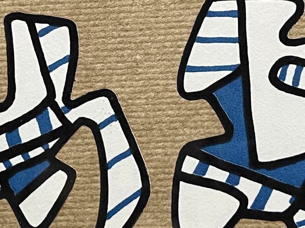 Jean Dubuffet LITHOGRAPH - 1973 Vacuum Form