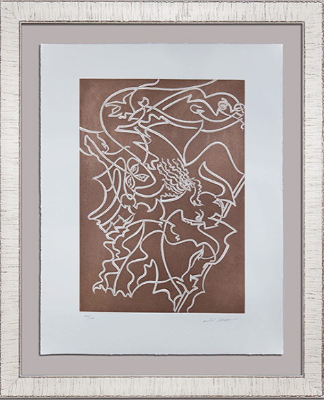 Andre MASSON Original ETCHING Hand SIGNED* & Numb + "ATHENA" Lt. ed. 89/120