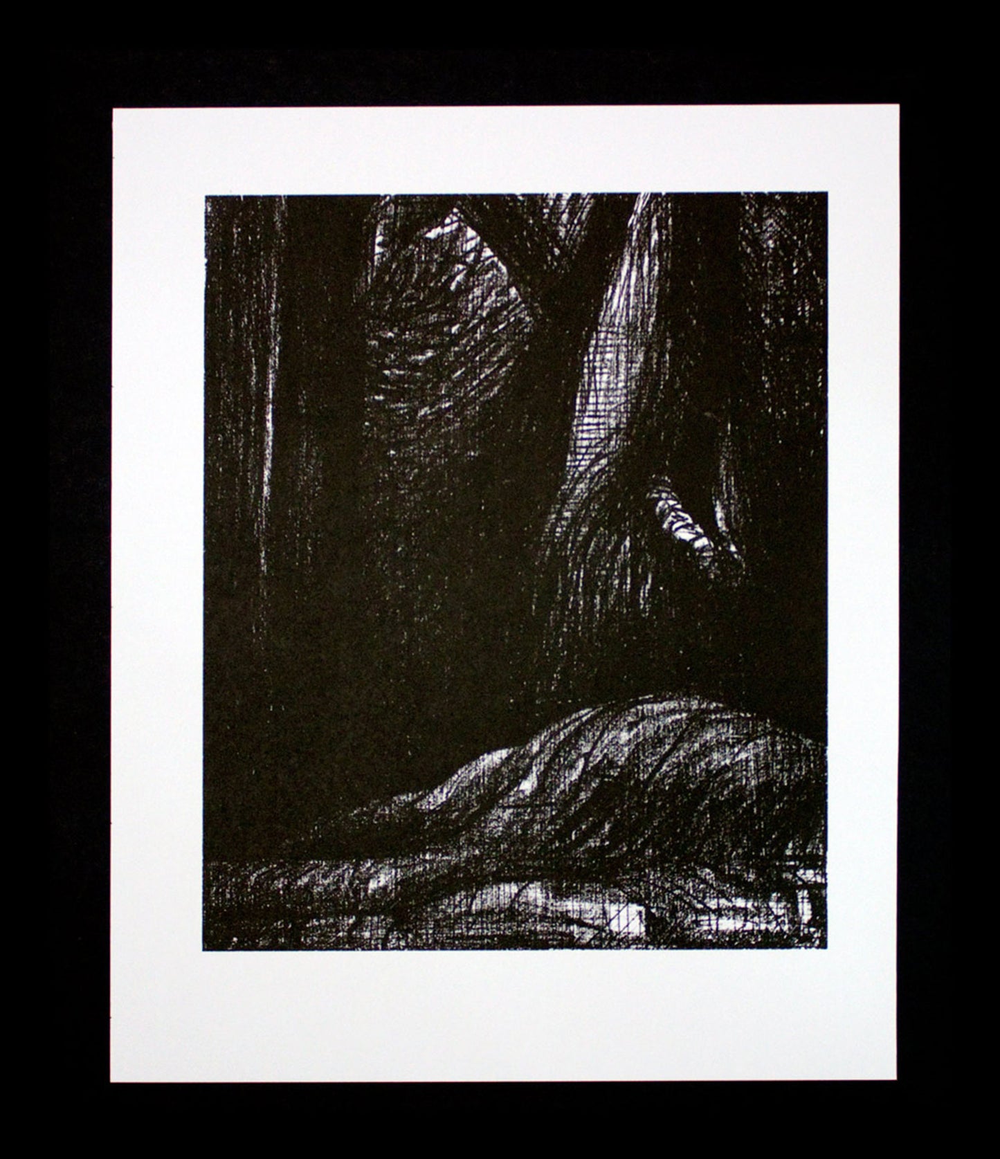 Henry MOORE Lithograph ORIGINAL "Cavern" Ltd. Edition w/Archival FRAME