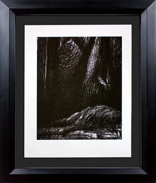 Henry MOORE Lithograph ORIGINAL "Cavern" Ltd. Edition w/Archival FRAME