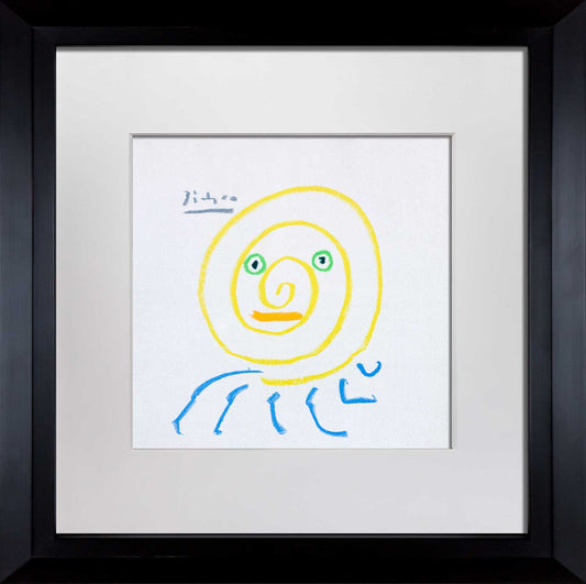 Pablo PICASSO Lithograph "Picodeoro" Ltd. Ed. SIGNED Cat. ref. c116