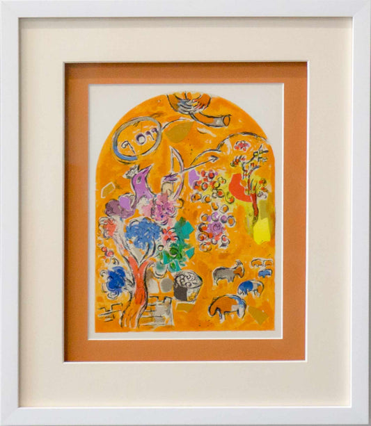 Marc CHAGALL Lithograph LIMITED Edition "Joseph" w/ Cat .Ref.c49 w/Gallery Frame