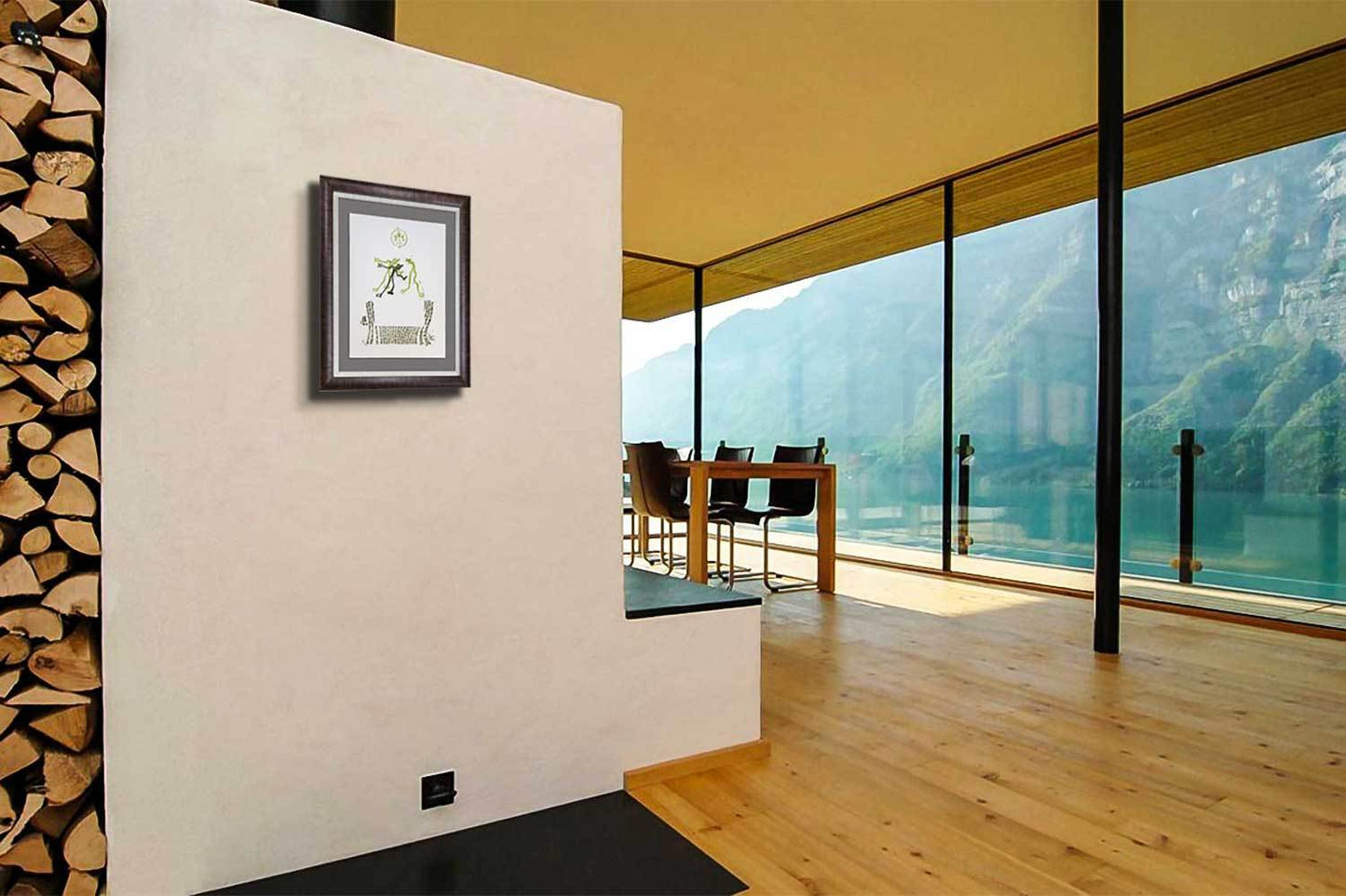 Max ERNST Lithograph ORIGINAL Limited Ed. Arches 1970 w/Frame Included