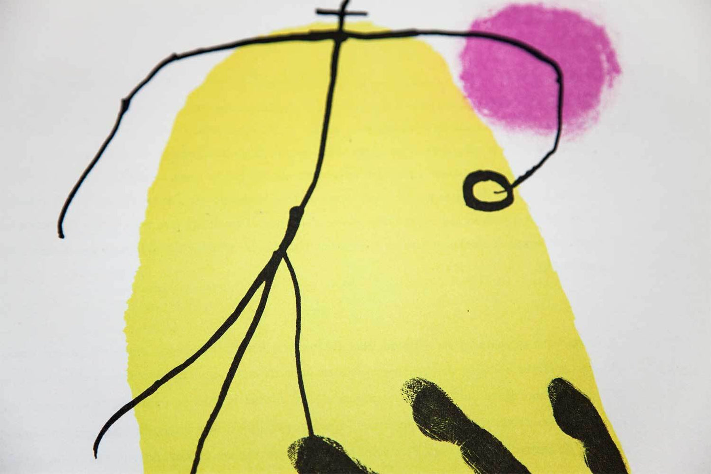 Joan Miro Color Original Lithograph Limited Edition 1956