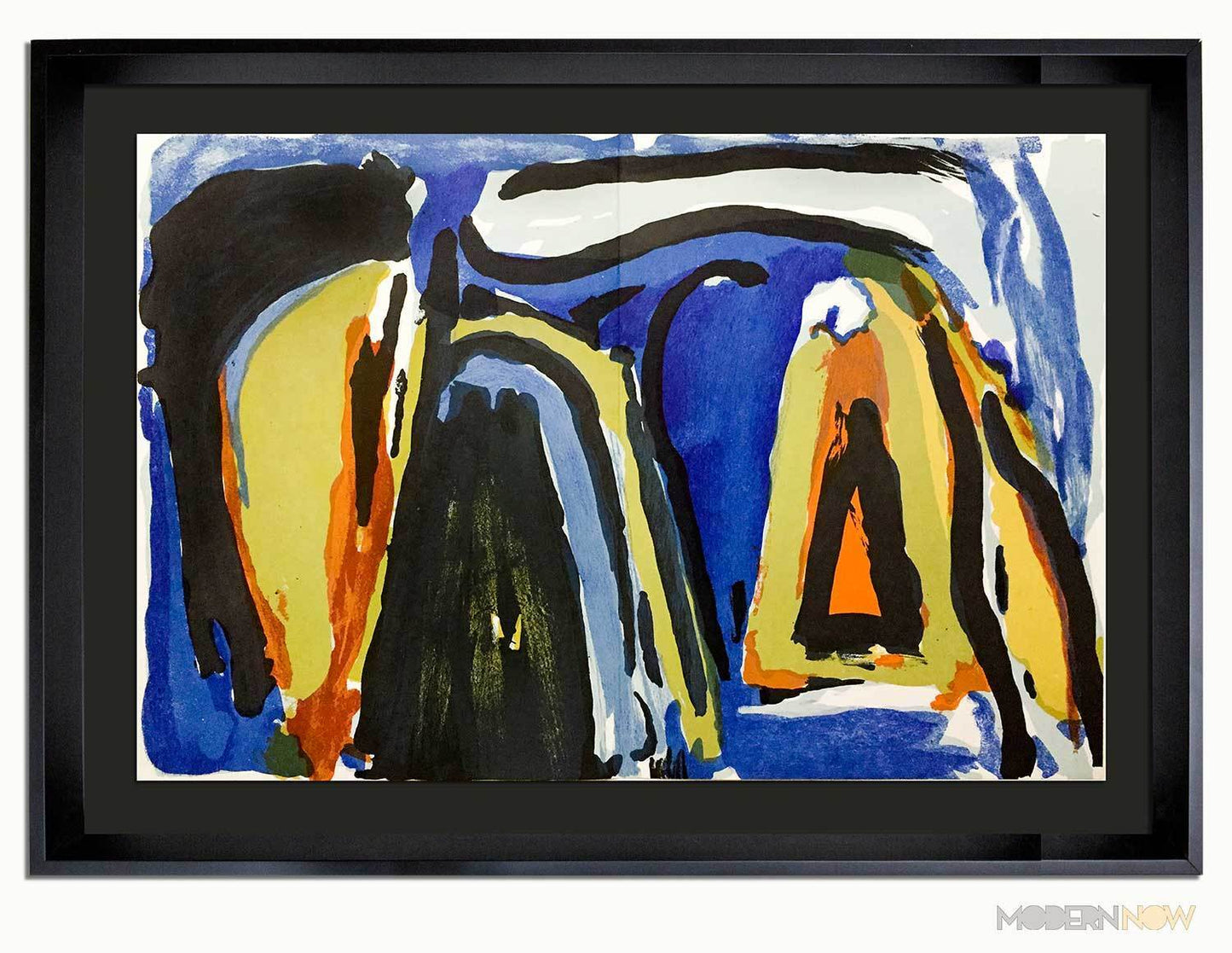 Bram Van Velde Original Lithograph, 1975