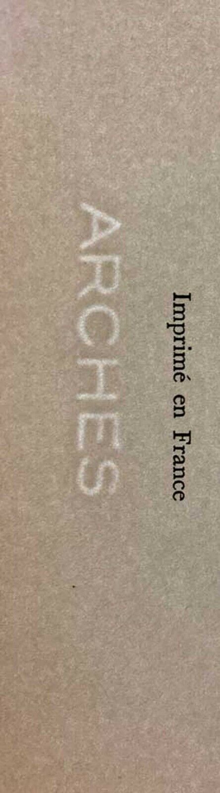 Max Ernst LITHOGRAPH Original Numbered LIMITED Ed. 125 w/Archival Frame