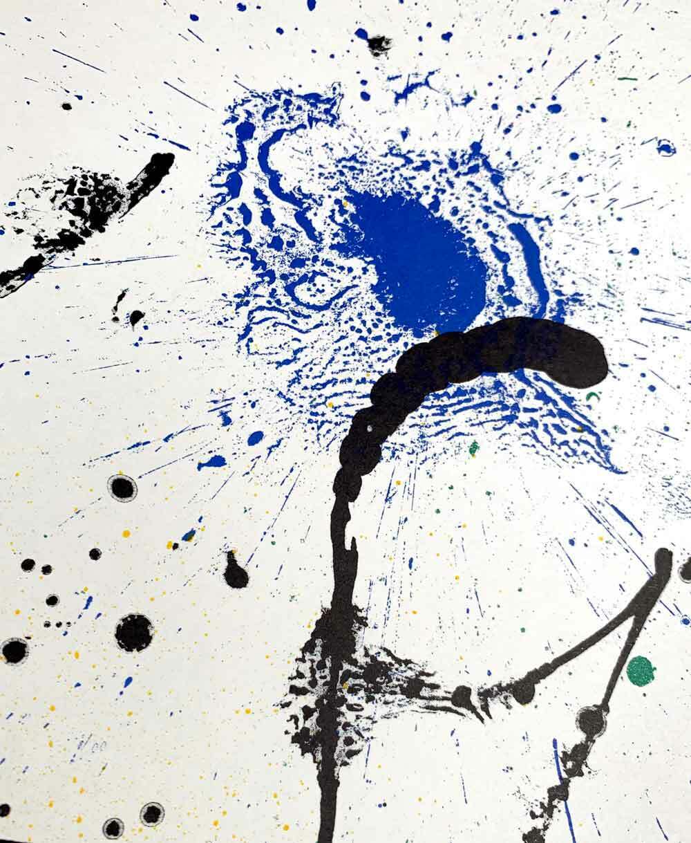 Joan Miro Original Triptych Lithograph, 1963