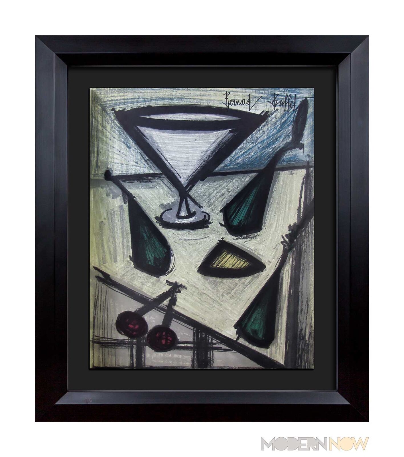 Bernard Buffet Original Lithograph | Martini...