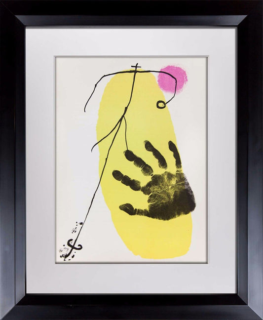 Joan Miro Color Original Lithograph Limited Edition 1956