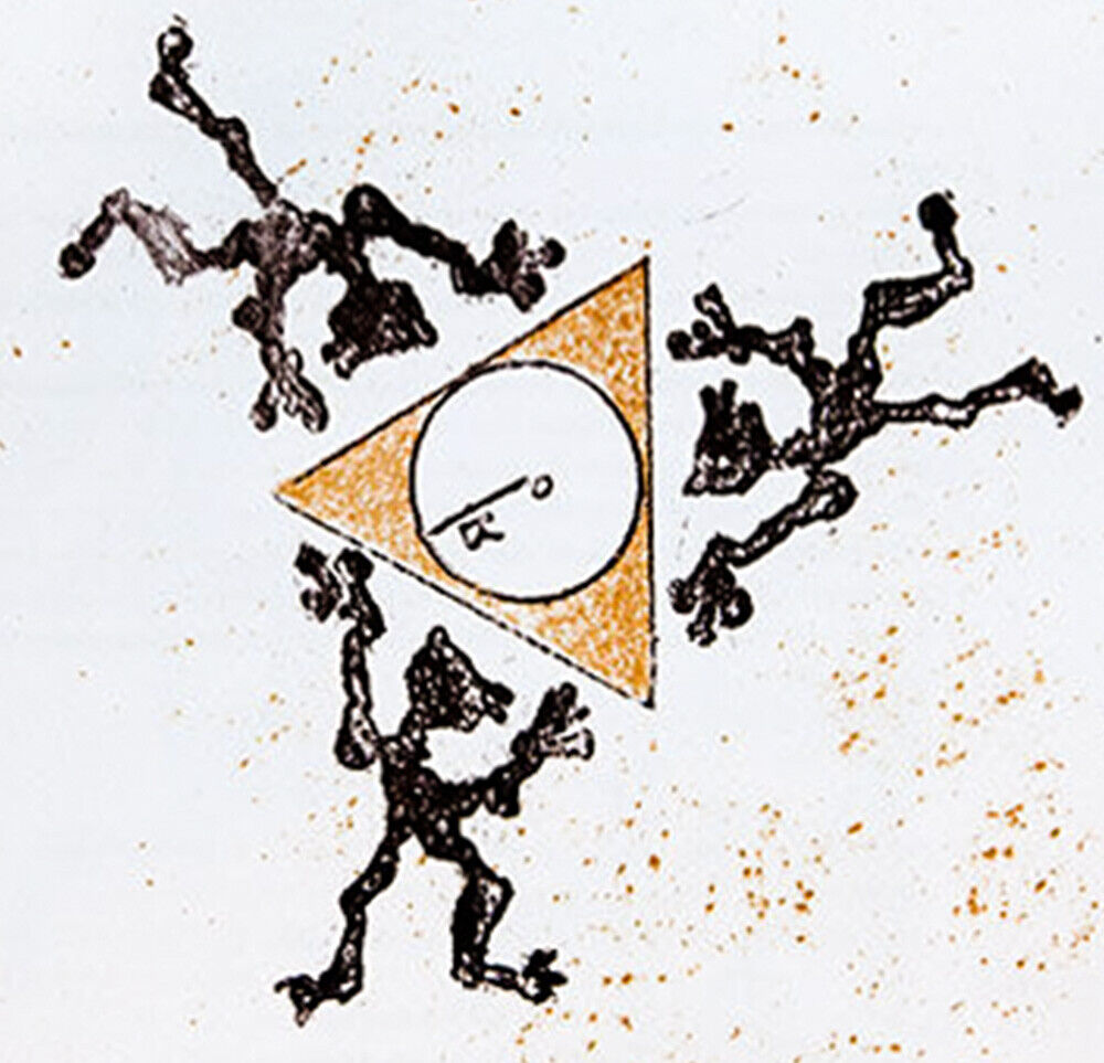 Max ERNST Lithograph ORIGINAL Limited Ed. on Arches w/Archival Frame