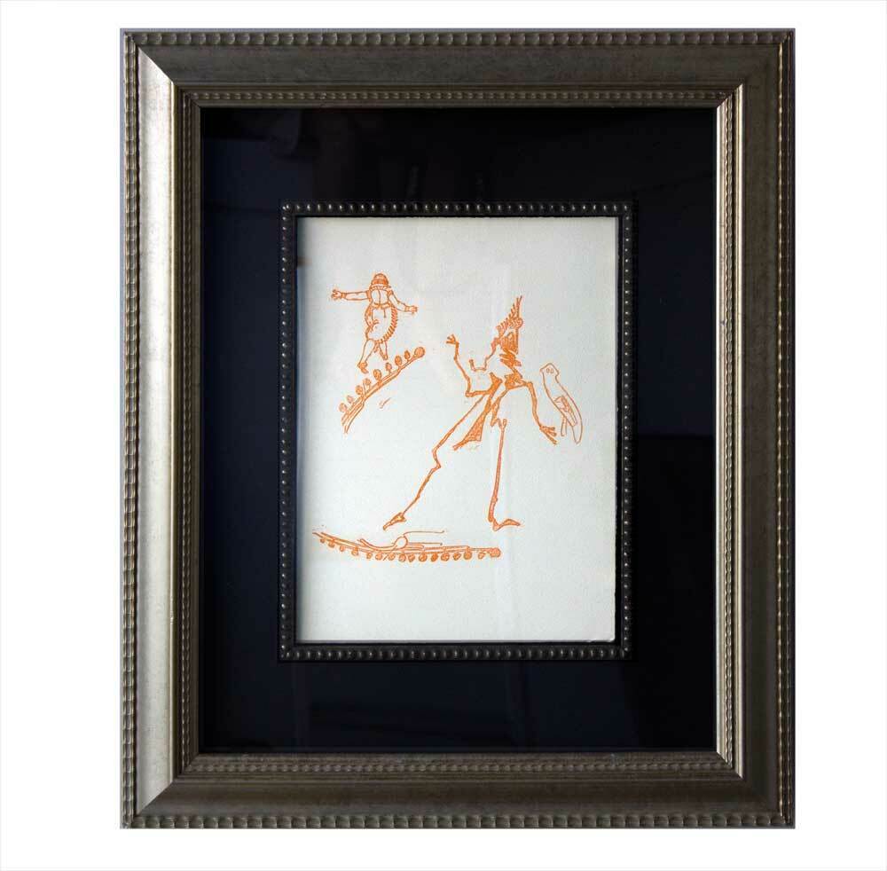 Max Ernst Original Color Stone Lithograph, 1970