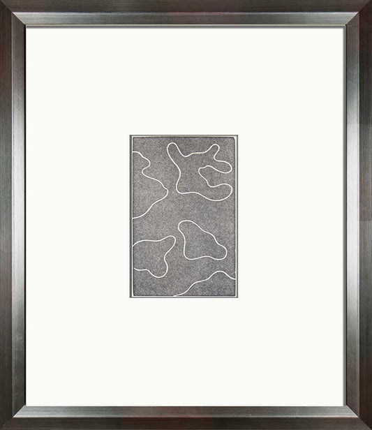 Jean ARP woodcut ENGRAVING Limited Ed. on RIVES “Multiple Woman I" w/Frame