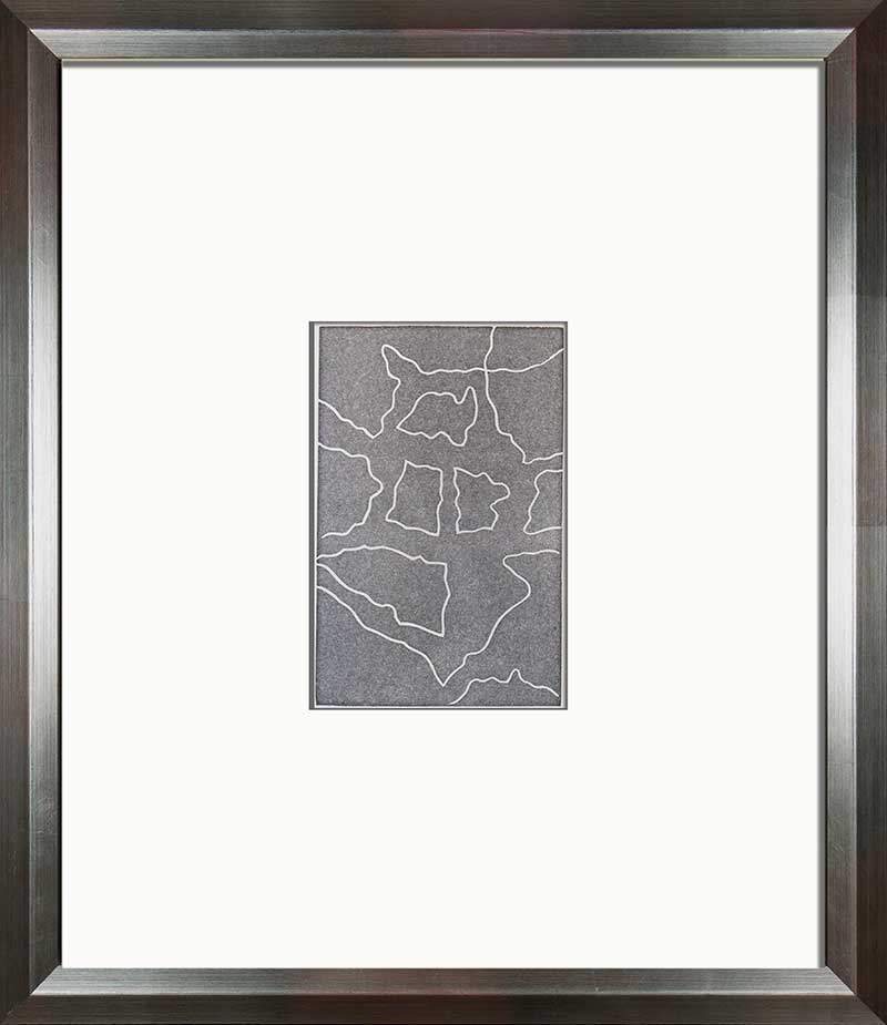 Jean ARP woodcut ENGRAVING “Multiple Woman IV" Limited Ed. on RIVES w/Frame