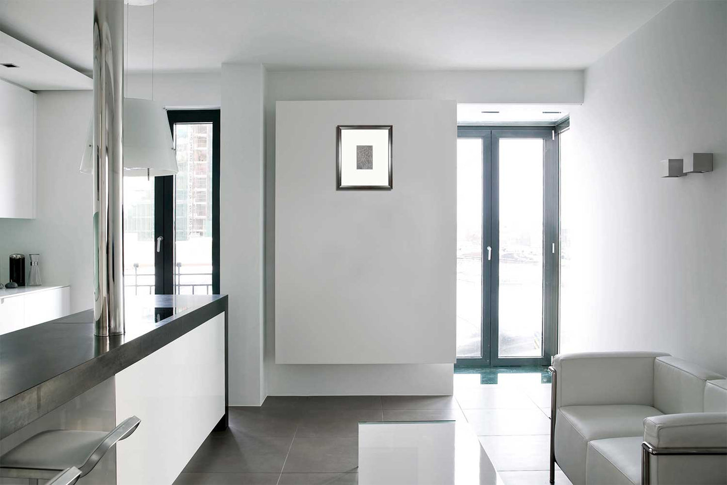 Jean ARP woodcut ENGRAVING “Multiple Woman II" Limited Ed. on RIVES w/Frame