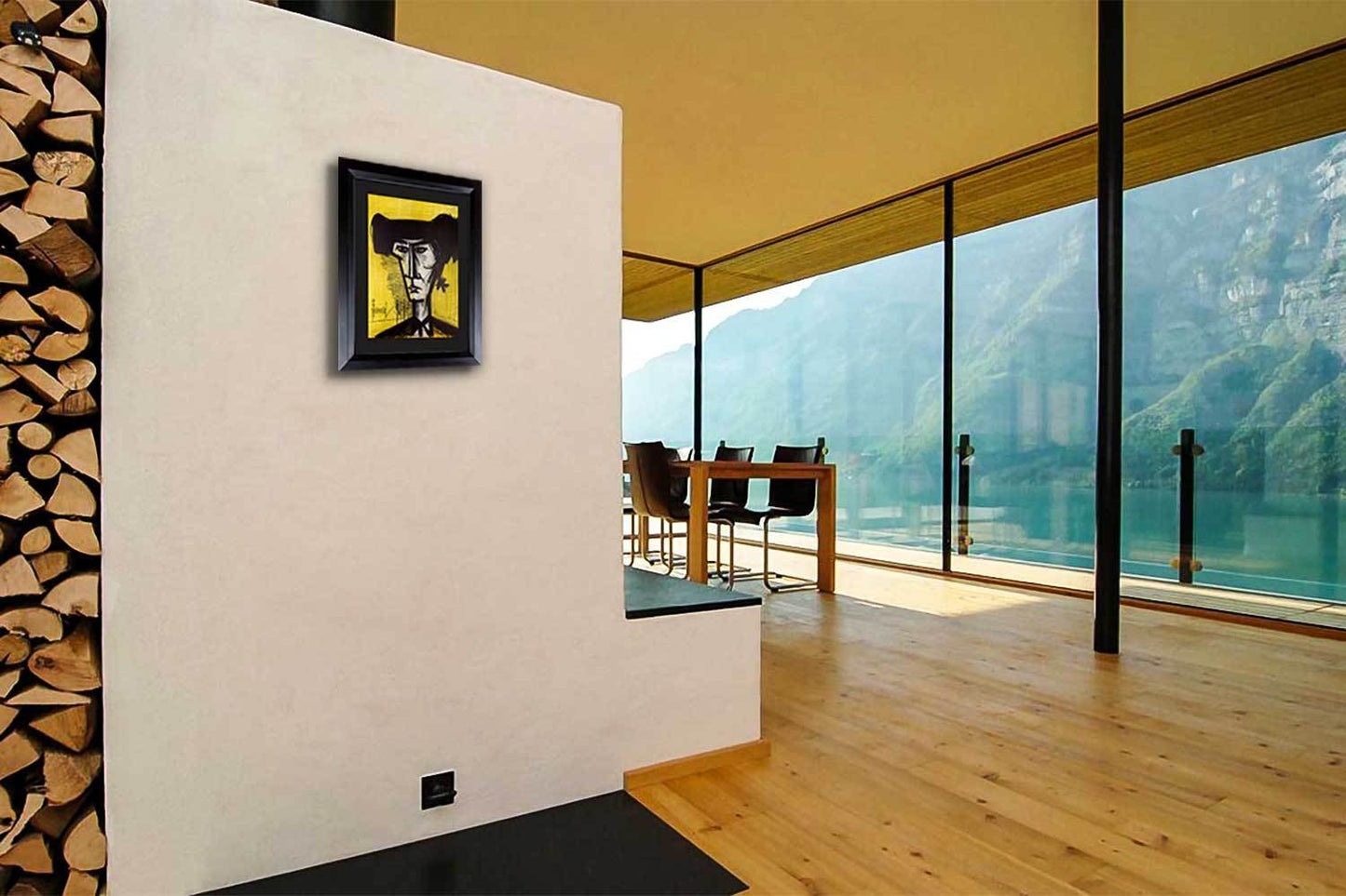 Bernard BUFFET Original LITHOGRAPH Limited EDITION - Torero 1967 w/Custom Frame