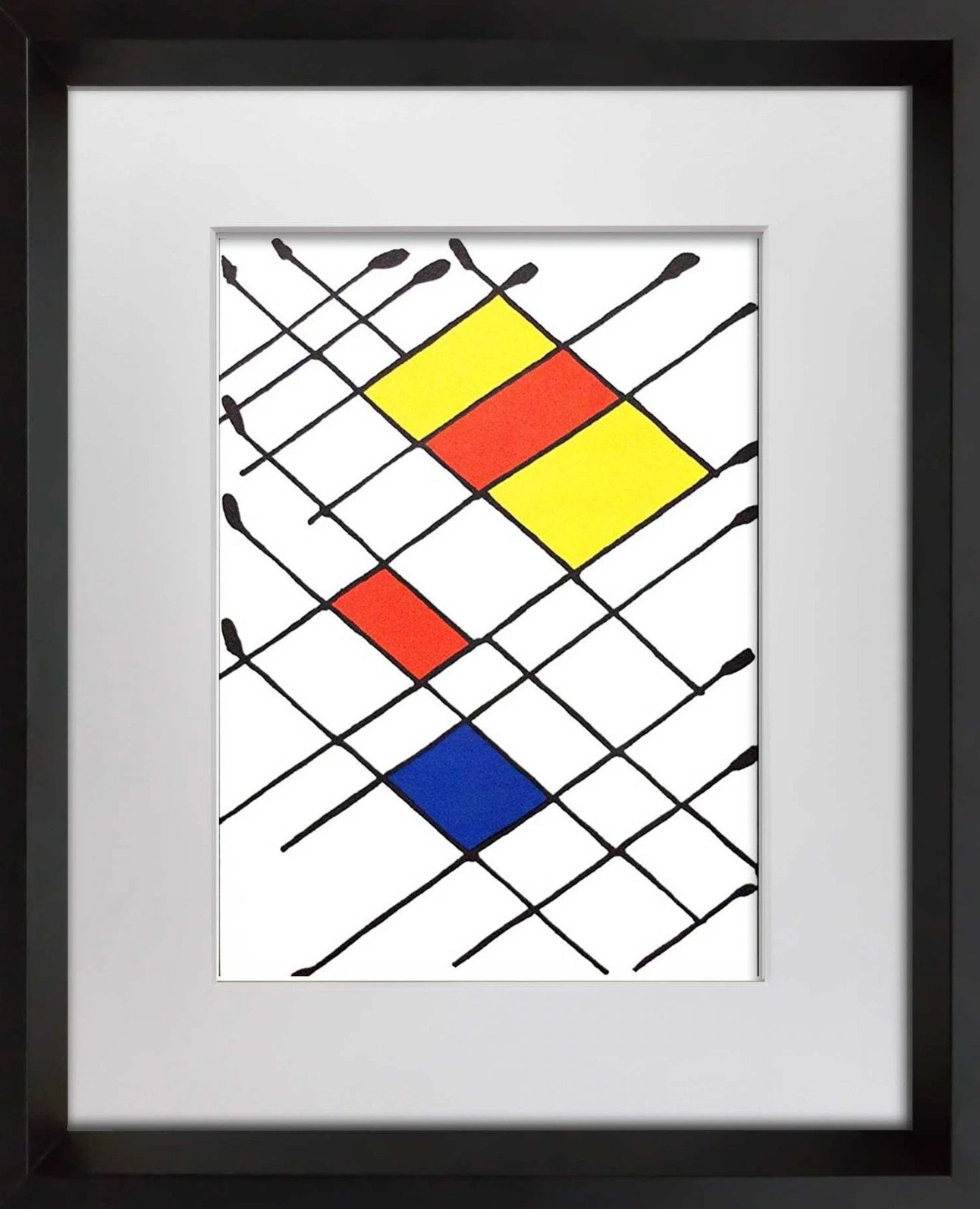 Alexander Calder Lithograph 1966 | Original Mourlot Paris Limited Edition Framed Art