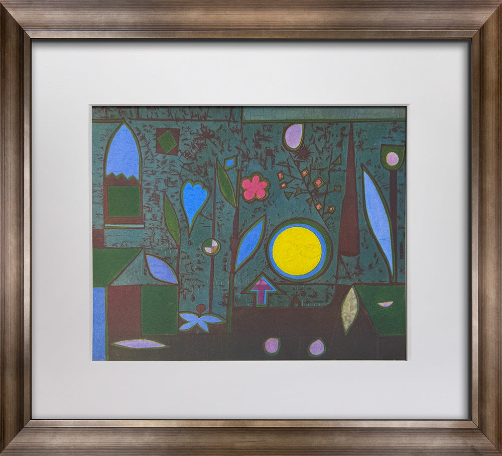 Paul Klee Full Moon in the Garden 1940s Lithograph Limited Edition COA