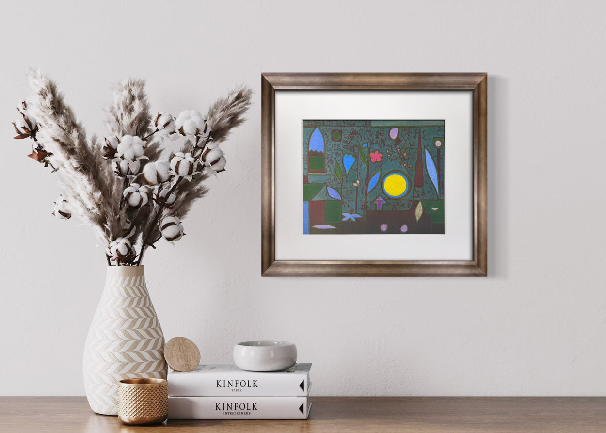 Paul Klee Full Moon in the Garden 1940s Lithograph Limited Edition COA