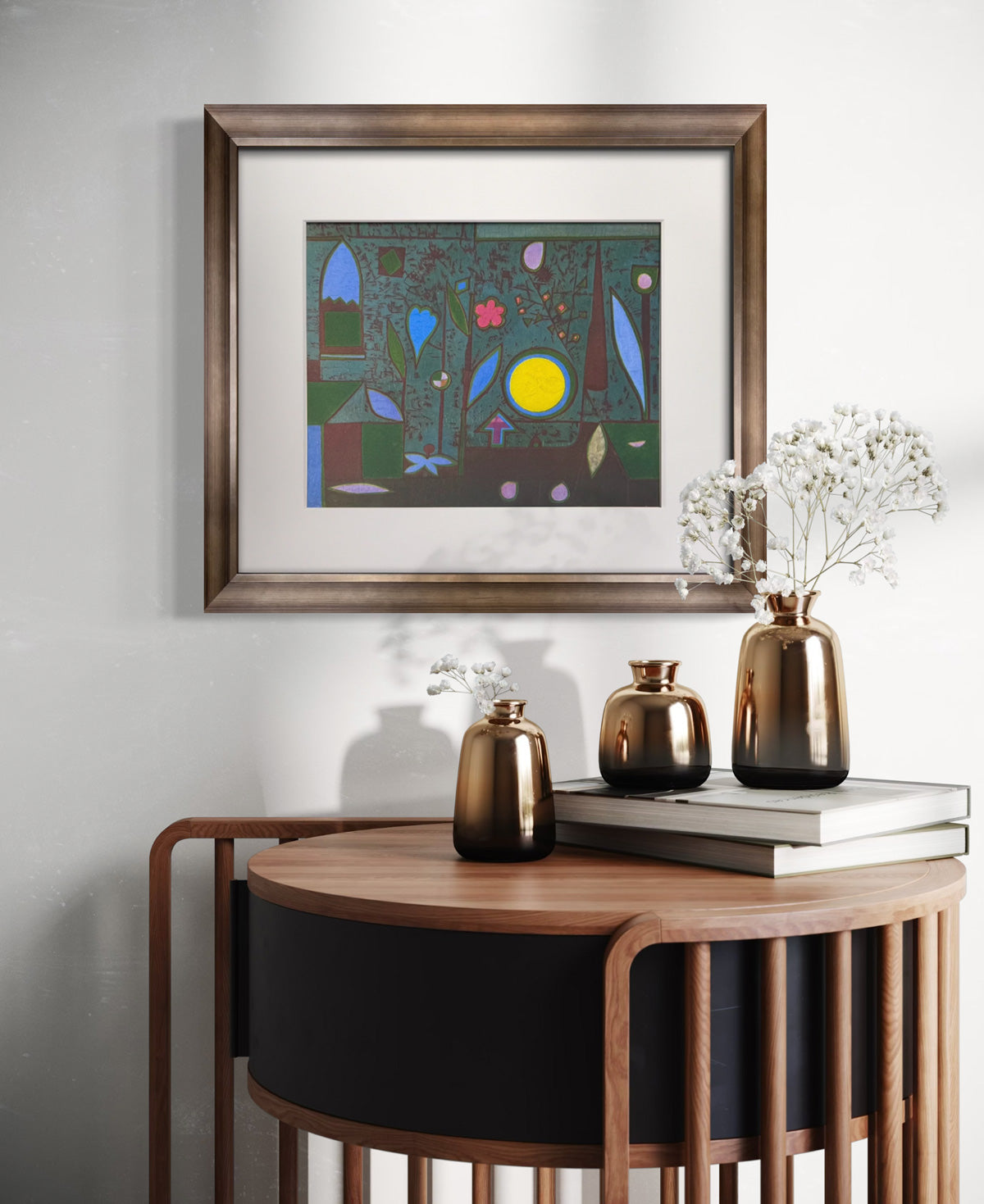 Paul Klee Full Moon in the Garden 1940s Lithograph Limited Edition COA
