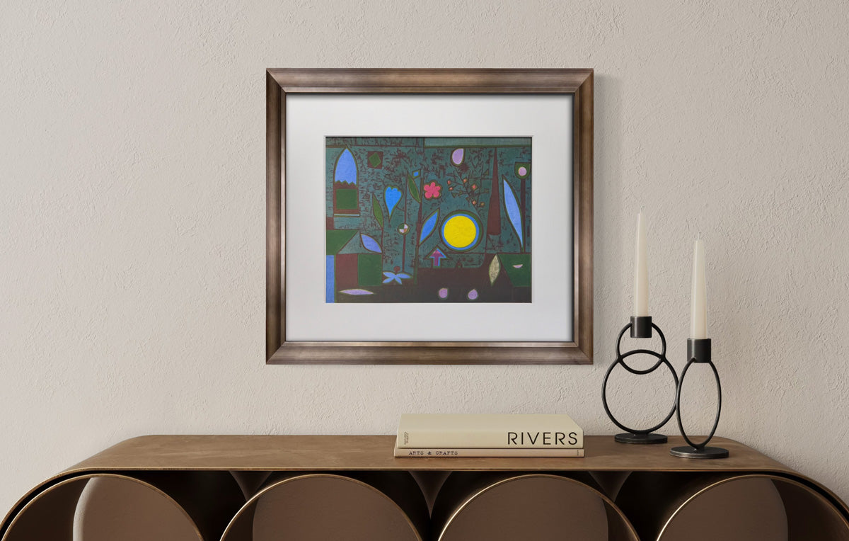 Paul Klee Full Moon in the Garden 1940s Lithograph Limited Edition COA