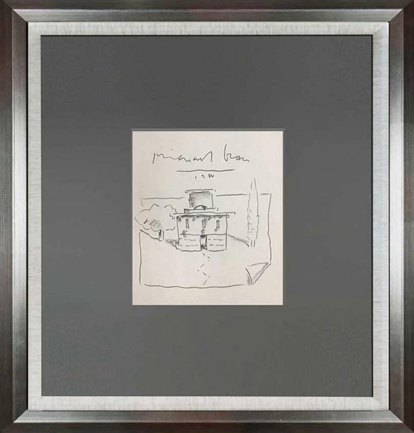 Michael Graves Hand Drawing (Signed) , 1984