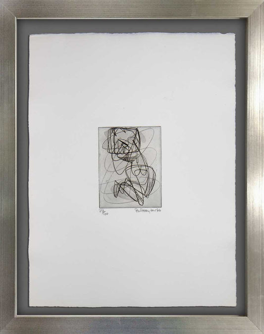Stanley HAYTER Etching Hand SIGNED Ltd. Edition 73/100 w/Custom Archival FRAME