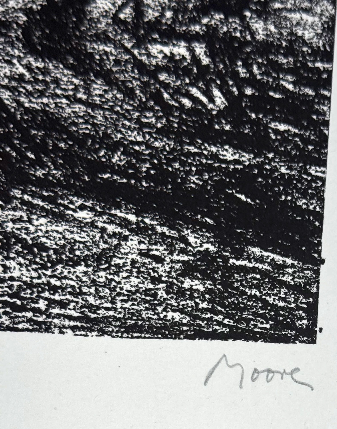 Henry Moore – Windswept Landscape (1973) Signed Lithograph, Ltd Ed 65/75