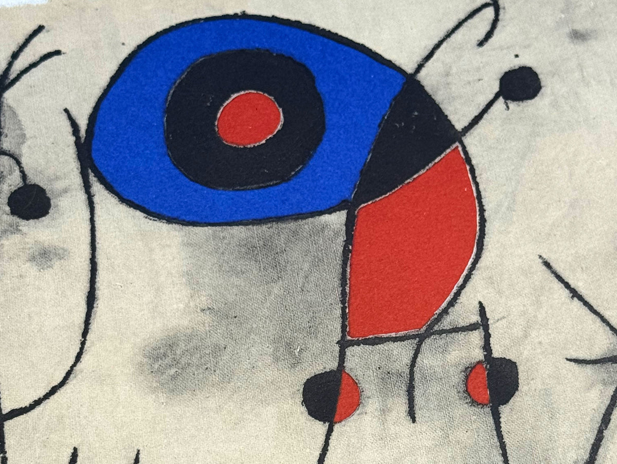 Joan Miró Original Limited Edition Lithograph | Cramer 112 | Mourlot Frères | 1967