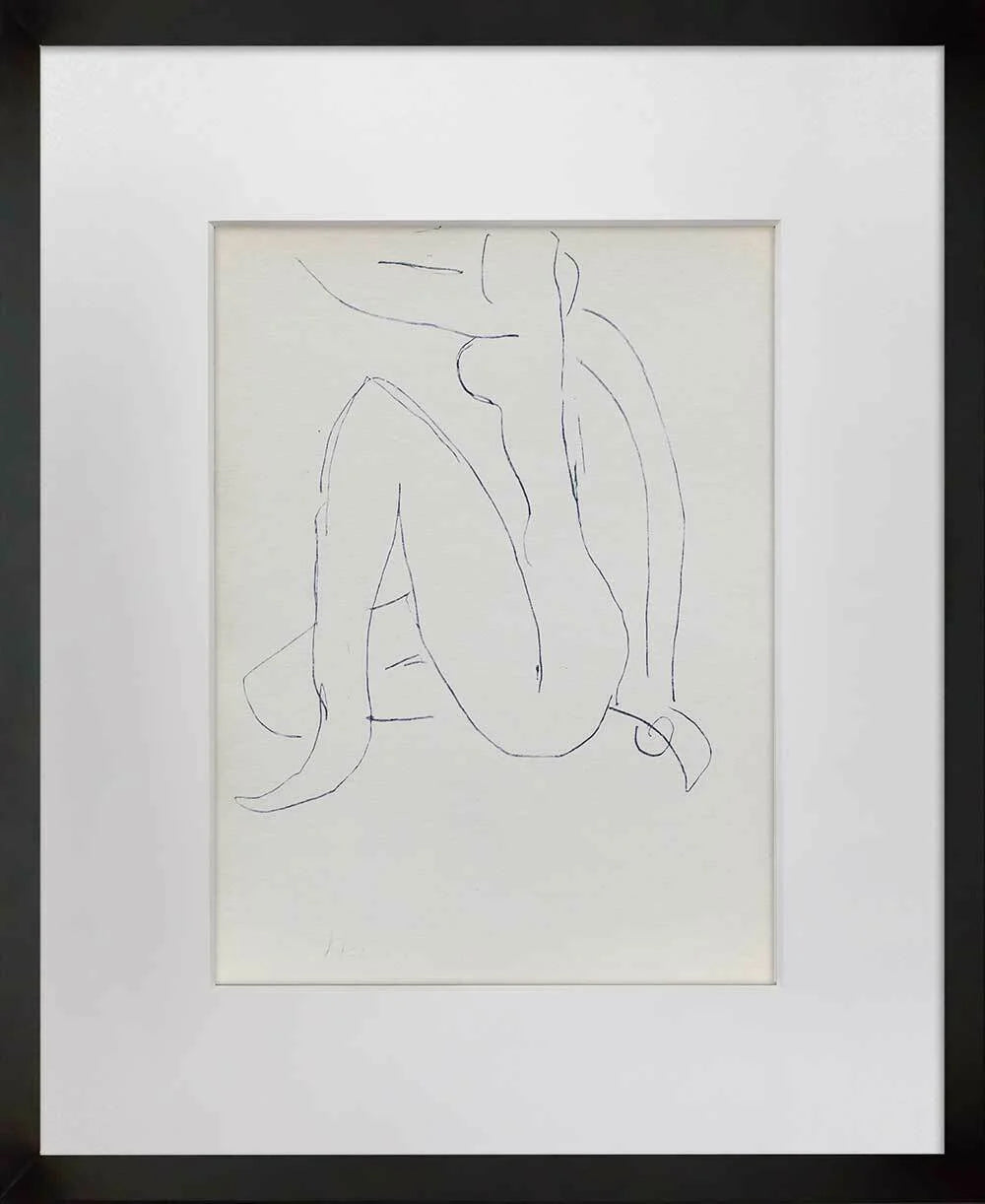 6 Henri MATISSE Lithographs Limited Edition - SIGN - (set of 6) Woman Study 1955