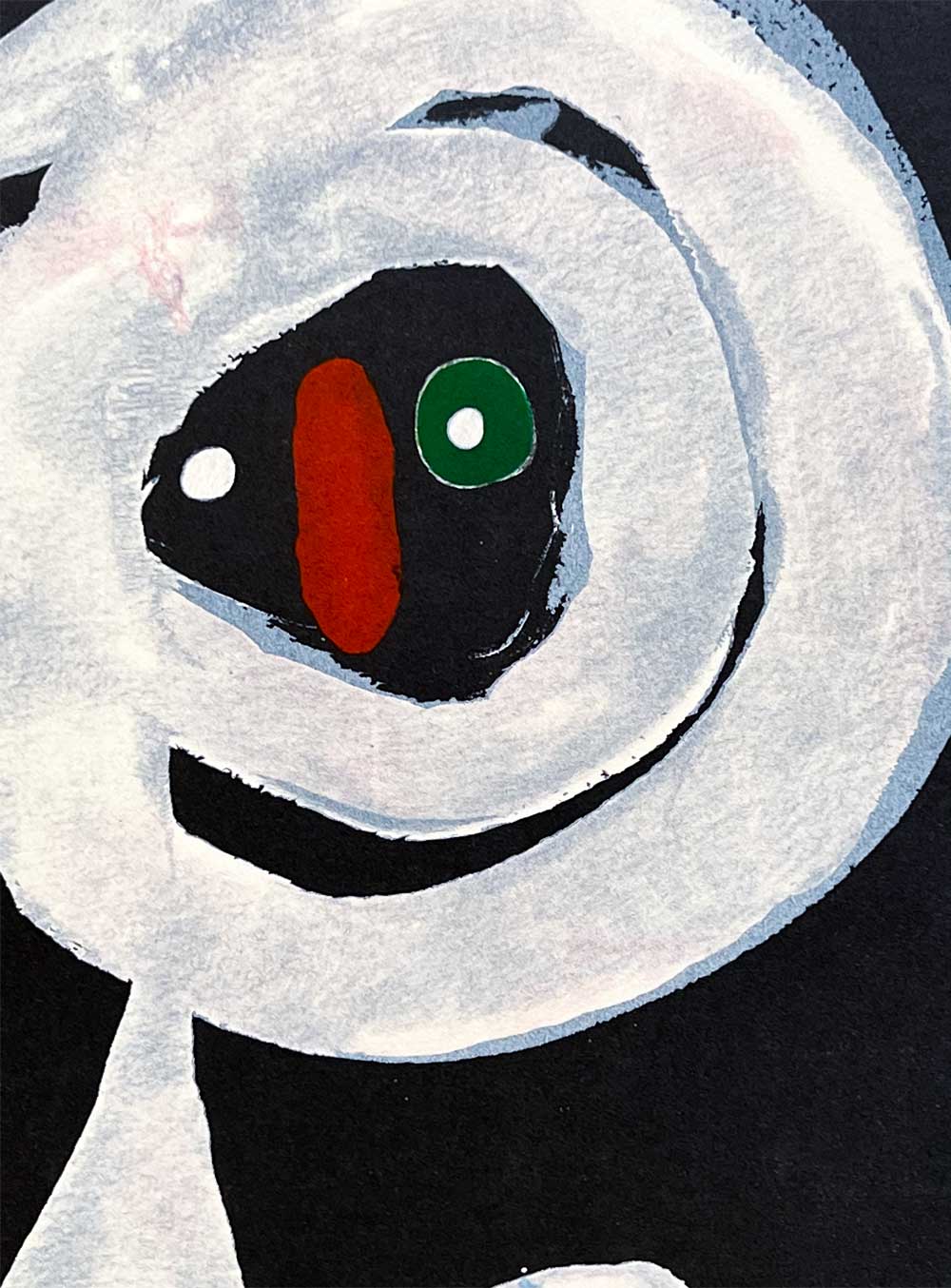 Joan MIRO Lithograph ORIGINAL in Color w/Cat. Ref (c112) 1967 w/Frame included