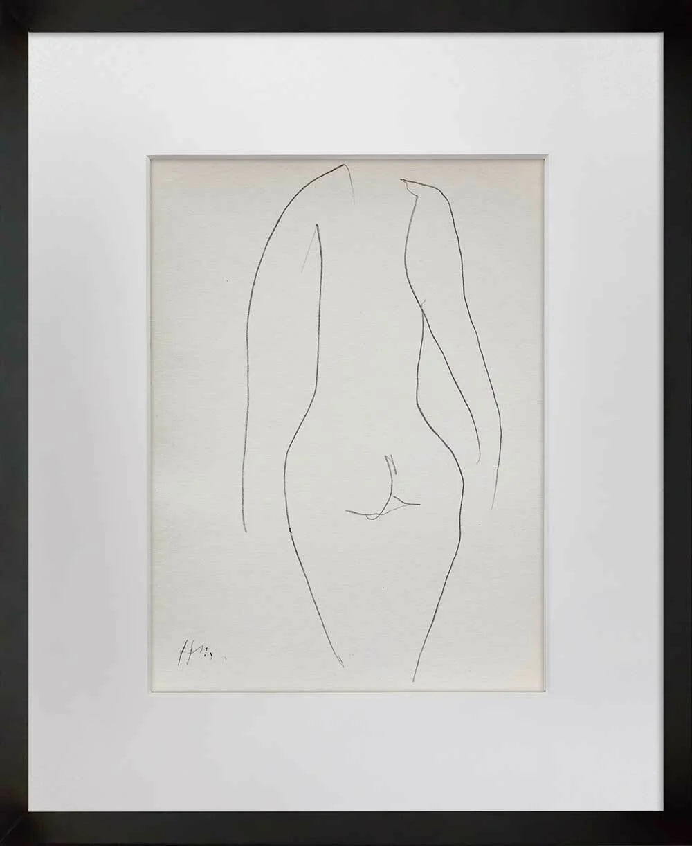 6 Henri MATISSE Lithographs Limited Edition - SIGN - (set of 6) Woman Study 1955
