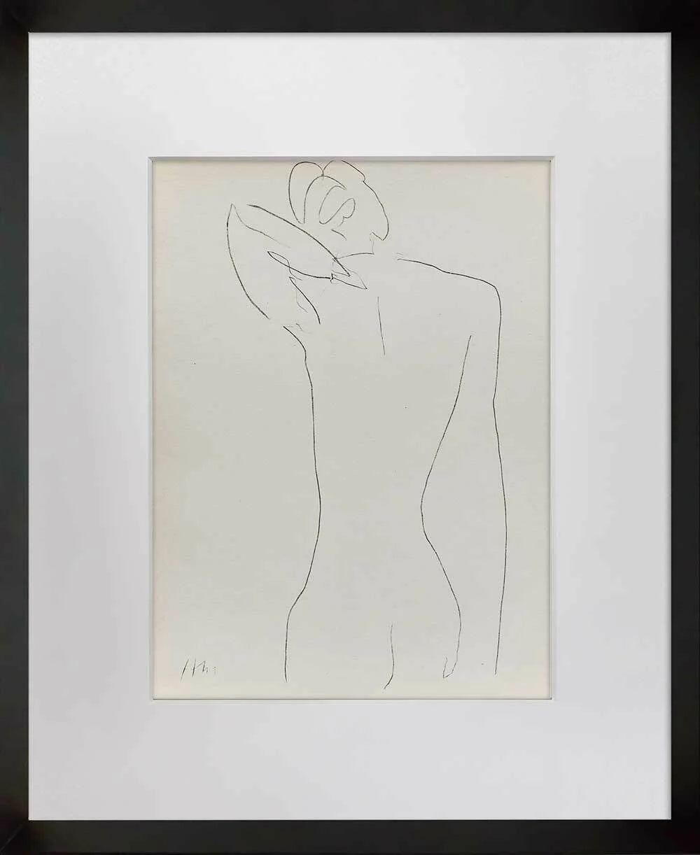 6 Henri MATISSE Lithographs Limited Edition - SIGN - (set of 6) Woman Study 1955