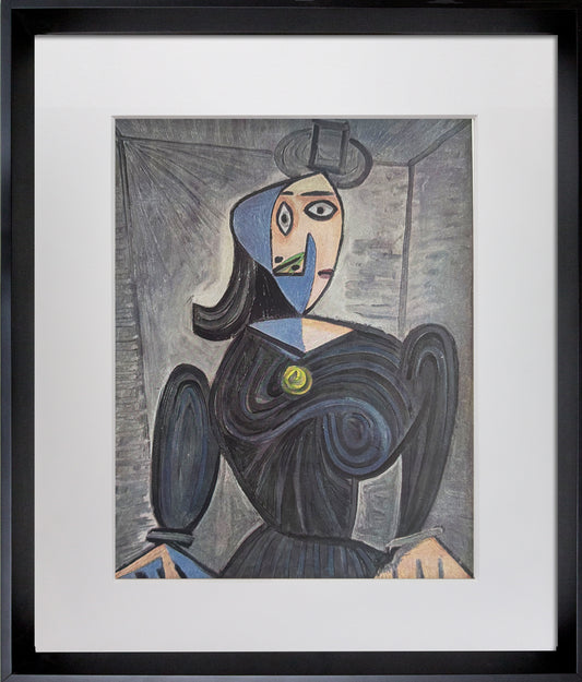 Pablo Picasso LIMITED Edition Lithograph "Portrait" RARE 1941 w/FRAME