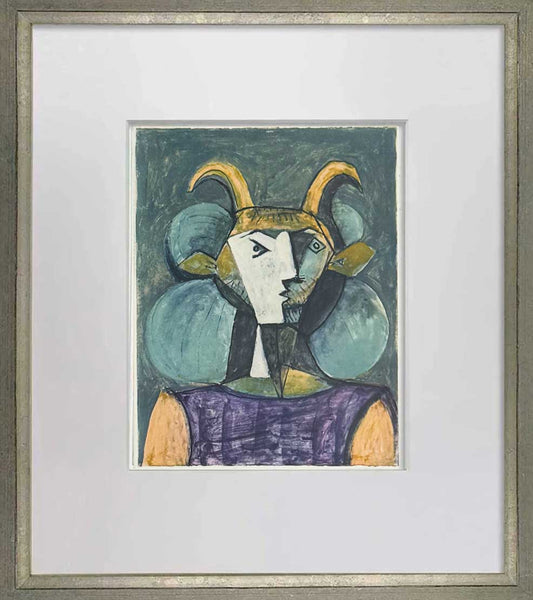 Pablo Picasso 1948 Original Lithograph – Draeger Frères Print, Authenticated & Museum Framed