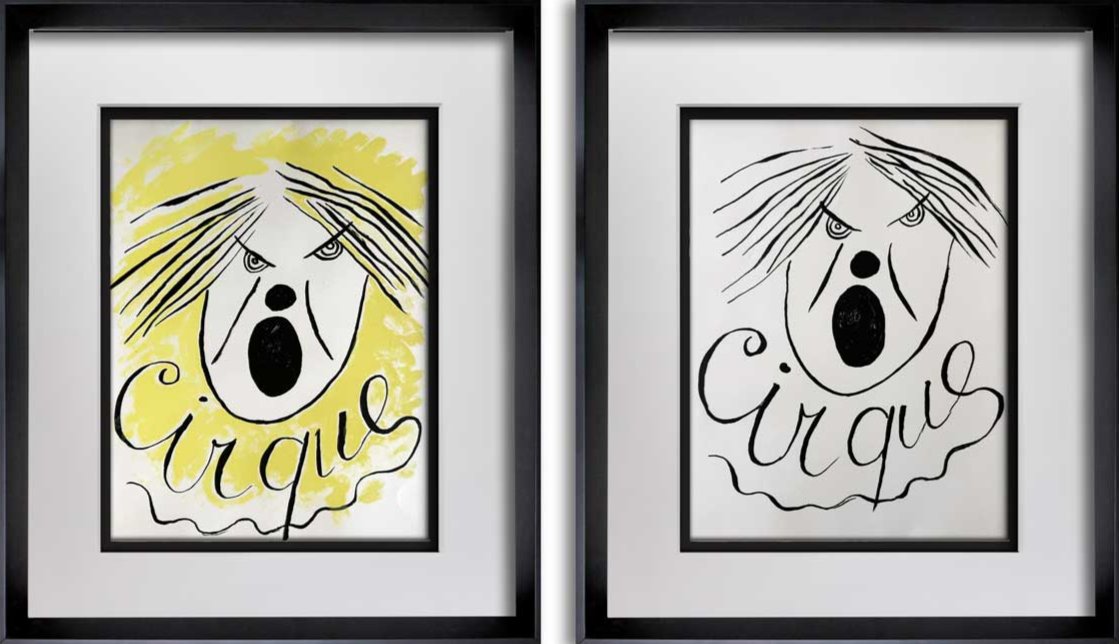 2 Fernand LEGER Limited Edition ORIGINAL Lithograph *Cirque Covers MINT *RARE