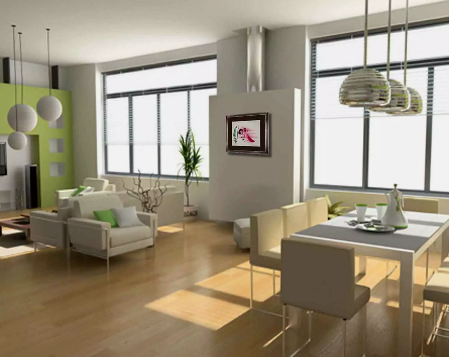 Marc Chagall Lithograph "Le Tour Eiffel Verte"