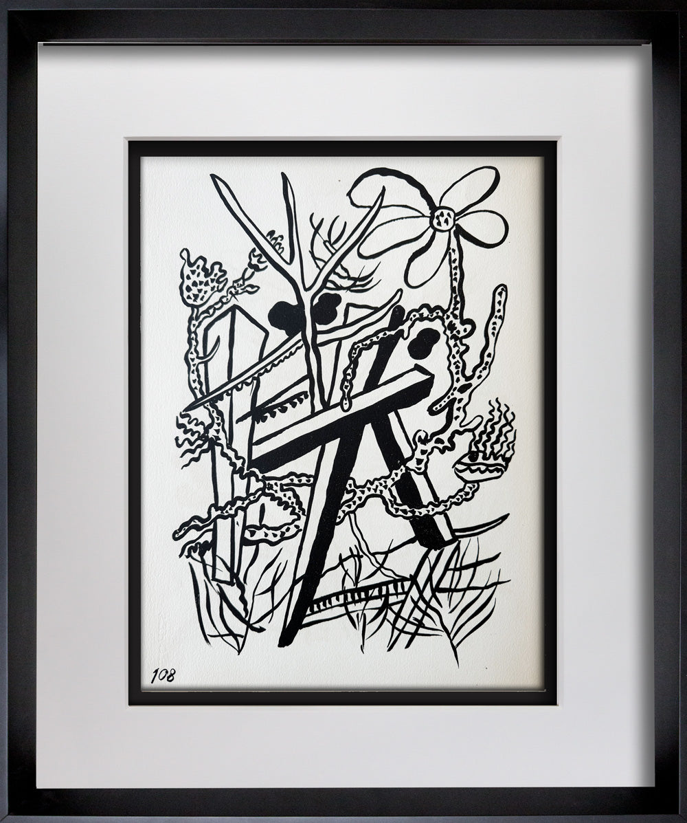 2 Fernand LEGER Limited Edition ORIGINAL Lithograph *RARE (2pc Set)