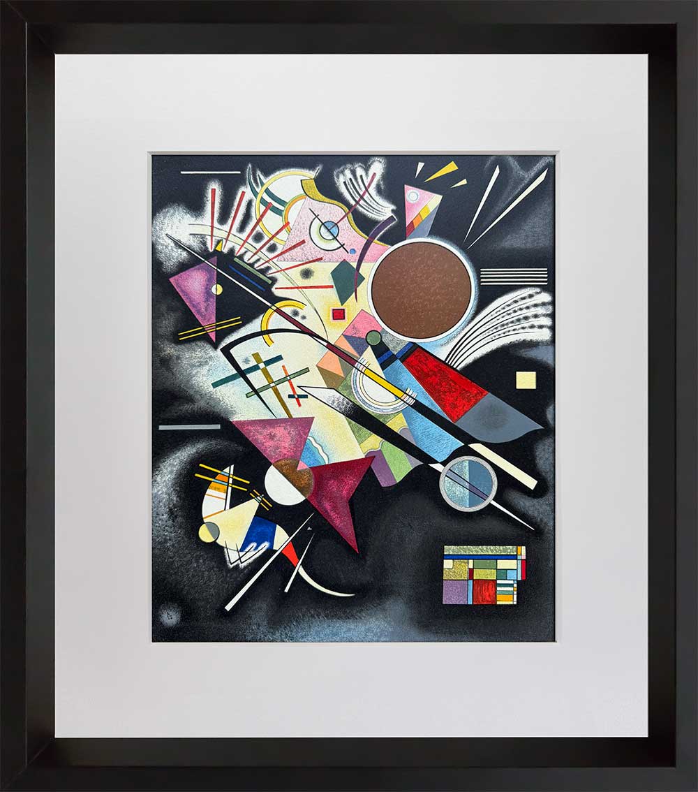 Wassily Kandinsky Limited Edition Lithograph 1960 | Maeght Paris Framed Art (K24)