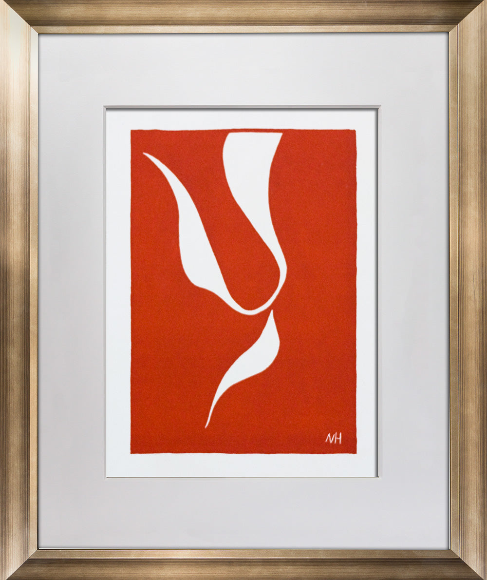 Henri Matisse Pas des Patineurs 1938 Limited Edition Linocuts Set of 2 Custom Framed