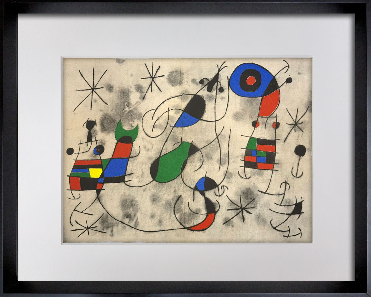 Joan Miró Original Limited Edition Lithograph | Cramer 112 | Mourlot Frères | 1967