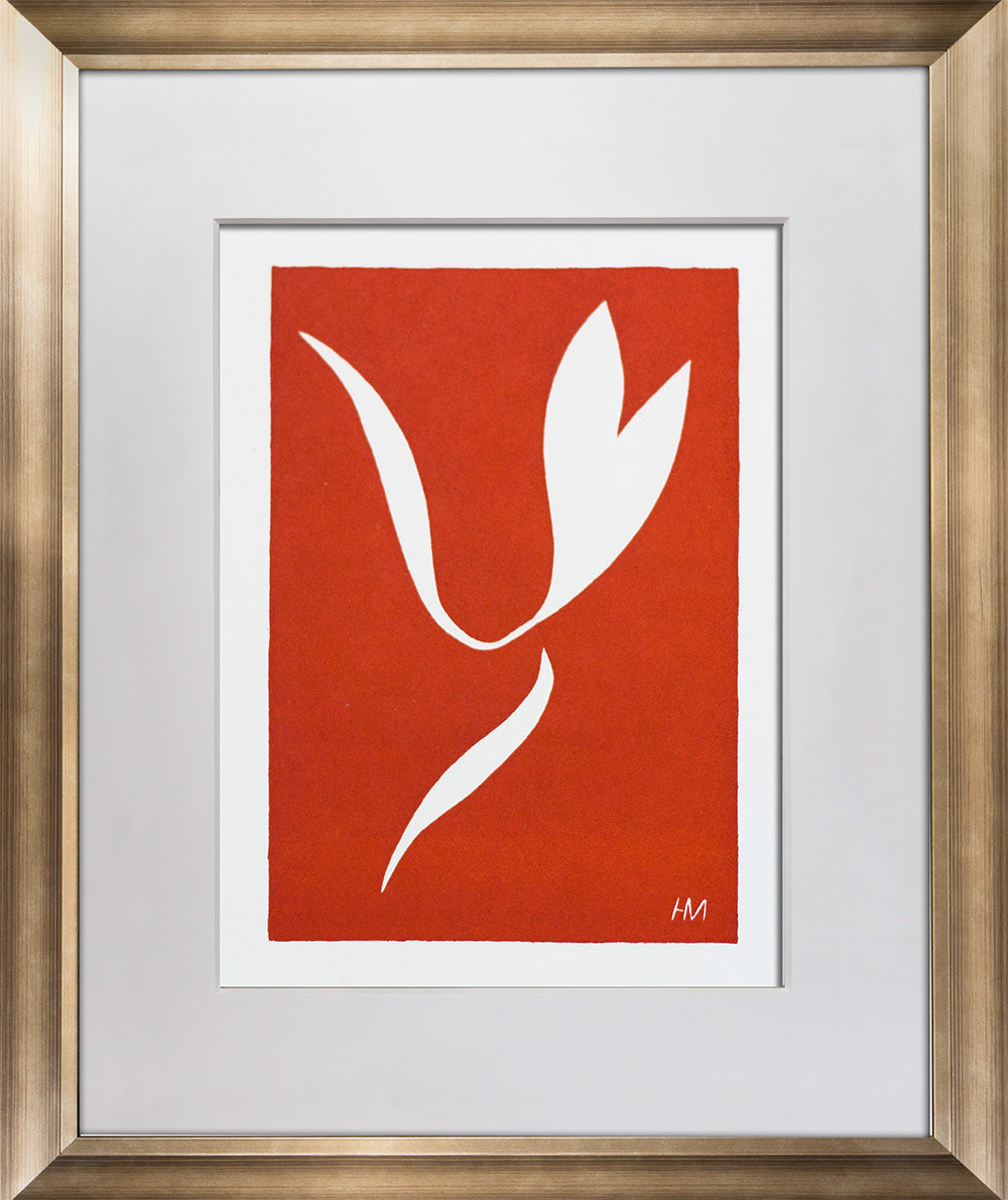 Henri Matisse Pas des Patineurs 1938 Limited Edition Linocuts Set of 2 Custom Framed
