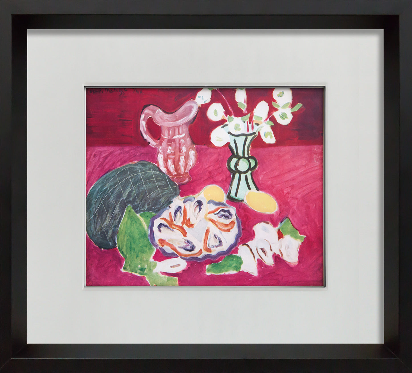 Henri Matisse “Roses de Noël” Lithograph 1943 | Limited Edition Framed Art