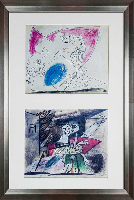 Pablo Picasso Lithograph, Guernica Prepatory Study, Ltd Ed 89/199