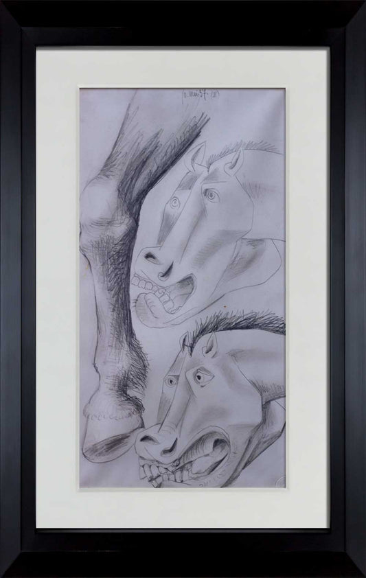 Pablo Picasso Lithograph , Guernica Horse Study, Ltd Ed 89/199 (2)
