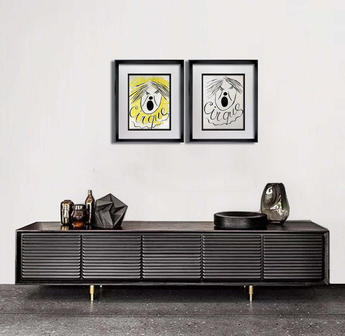 2 Fernand LEGER Limited Edition ORIGINAL Lithograph *Cirque Covers MINT *RARE