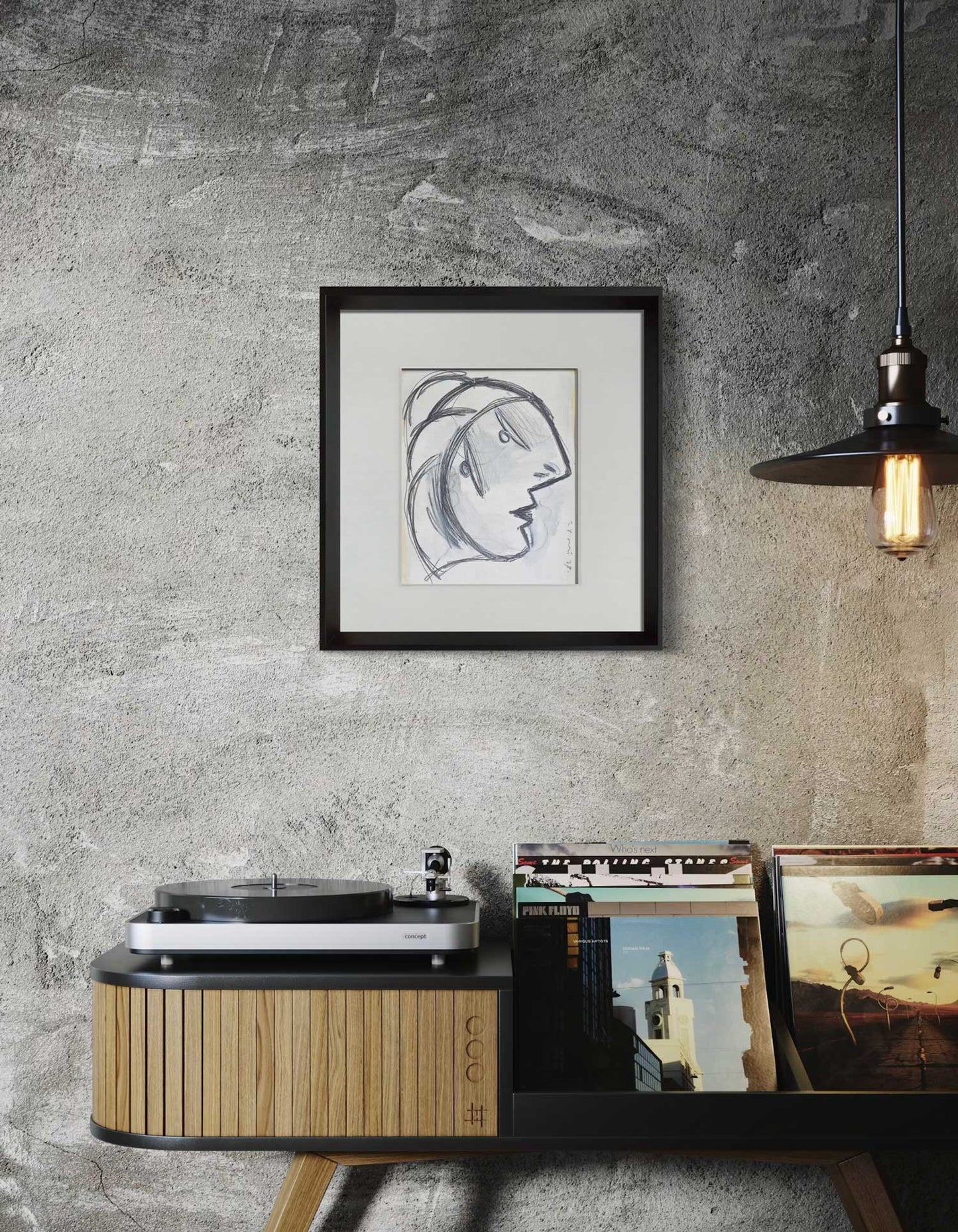 Pablo Picasso Guernica Study Limited Edition Lithograph | Custom Framed COA