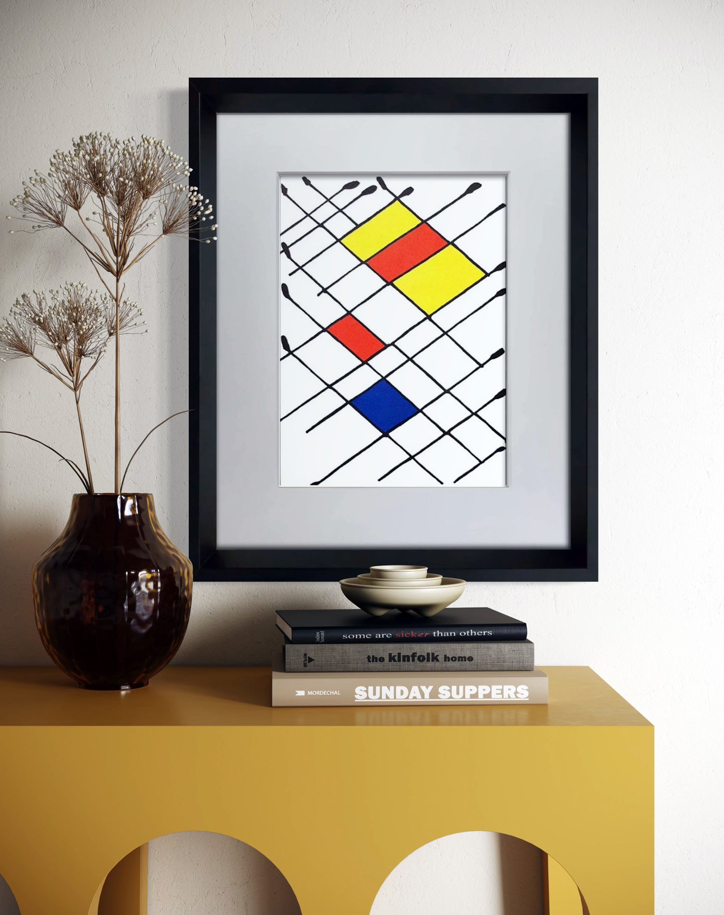 Alexander Calder Lithograph 1966 | Original Mourlot Paris Limited Edition Framed Art